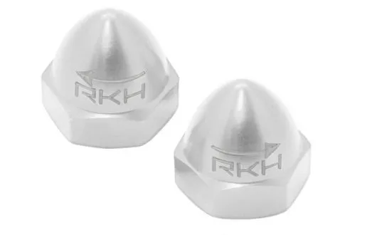 Rakonheli Hutmutter M5 aus Aluminium in silber 1xCW und 1xCCW