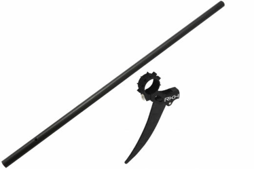 Rakonheli Heckrohr mit Motorhalterung und Finne in schwarz für Blade Nano CPS, Nano S2 und Nano S3 