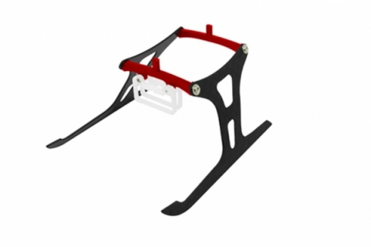 Rakonheli Landegestell in rot für Blade Nano CP X / Nano CP S / Nano S2 / Nano S3