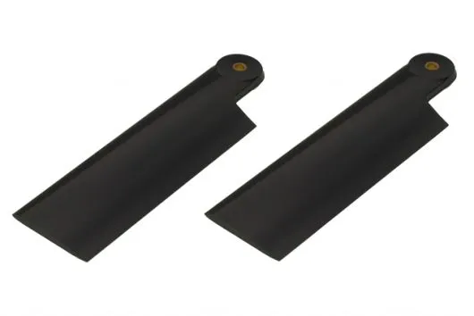 HeliTec der Blattschmied Scale Heckrotorblätter 2Blatt in schwarz 95mm