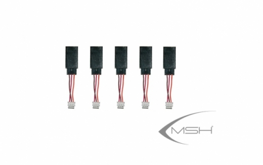 Kabel JR-Buchse auf JST 50mm