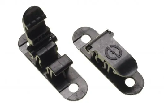 Kufenhalterung für die Wand und den Transport für 5,5mm - 6,5mm Kufen in schwarz