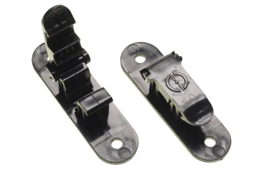 Kufenhalterung für die Wand und den Transport für 8mm Kufen in schwarz