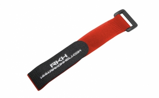 Rakonheli Akku Klettband 20x200mm in rot
