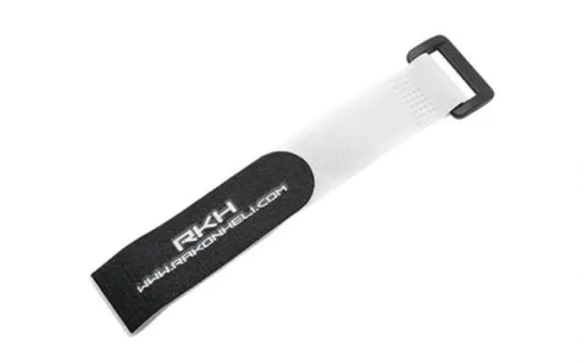 Rakonheli Akku Klettband 20x200mm in weiß