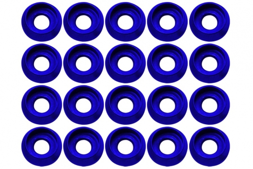 Rakonheli finishing caps M3 in blau 20Stück
