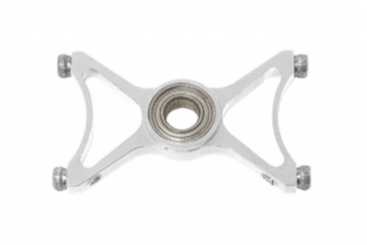Rakonheli Zusätzliche 3. Hauptrotorwellenlagerplatte aus Aluminium für Rakonheli Hauptrahmen in silber für Blade 230S und 230S V2