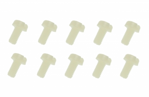 Nylon Schraube M3x6mm 10Stück
