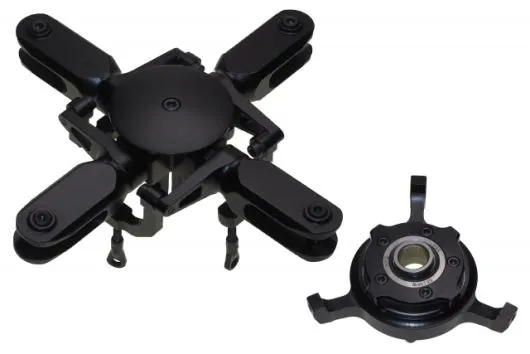 PSG Rotorkopf 4 Blatt Pro Kit für 600er mit Taumelscheibe