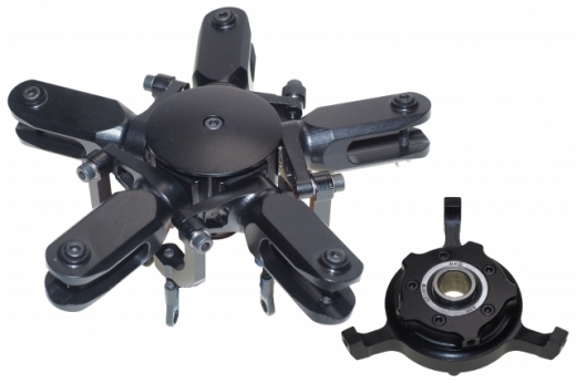 PSG Rotorkopf 5 Blatt Pro Kit für 600er mit Taumelscheibe