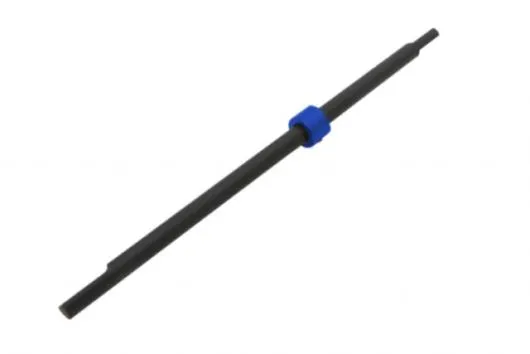 Rakonheli Hauptrotorwelle Carbon und Aluminium Stellring blau für Blade Nano CPX, Nano CPS, Nano S2 und Nano S3