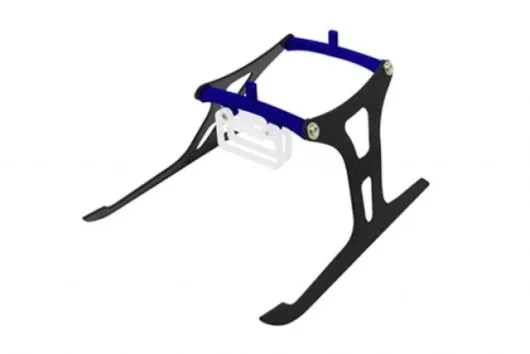 Rakonheli Landegestell in blau für Blade Nano CPX, Nano CPS, Nano S2 und Nano S3