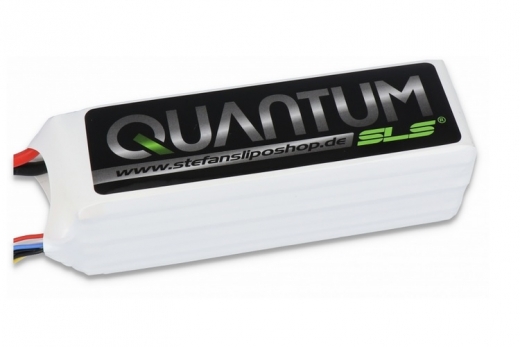 SLS LiPo Akku Quantum 5000mAh 6S1P 22,2V 40C/80C