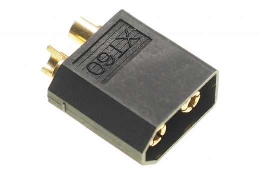 XT60 Stecker in schwarz