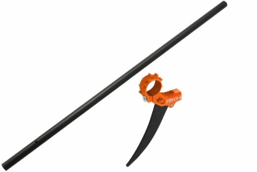 Rakonheli Heckrohr mit Motorhalterung und Finne in orange für Blade Nano CPS, Nano S2 und Nano S3
