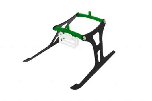Rakonheli Landegestell in grün für Blade Nano CPX, Nano CPS, Nano S2 und Nano S3