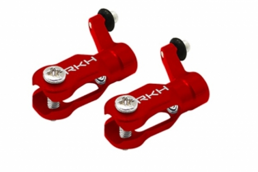 Rakonheli Hauptblatthalter Set CNC Alu in rot für Blade Nano Nano CP X / Nano CP S / Nano S2 / Nano S3