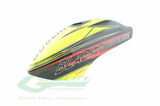 SAB Goblin Kabinenhaube Gelb Schwarz Rot für Black Thunder