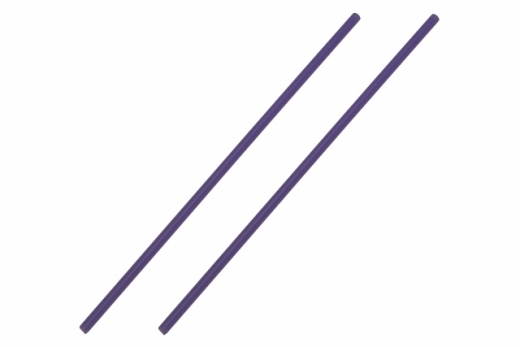 Antennenrohr 15cm 2 Stück in violett