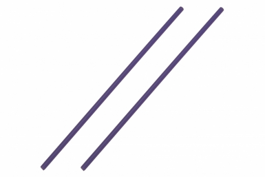 Antennenrohr 15cm 2Stück in violett