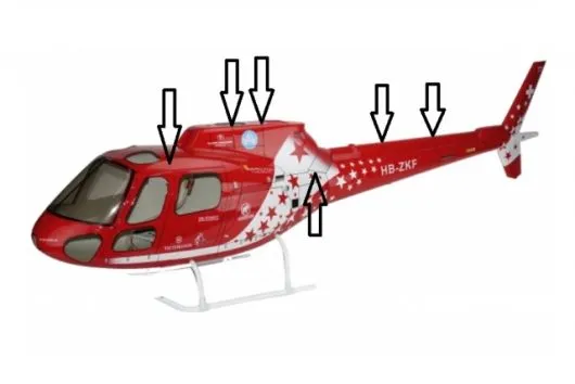 Scale Panel Line 1mm in schwarz