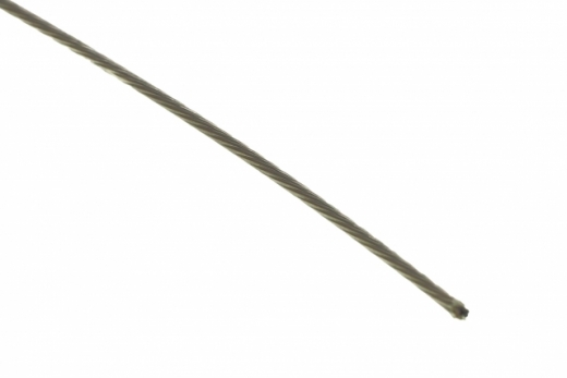Stahlseil Nylonummantelt 1,0mm 5 Meter