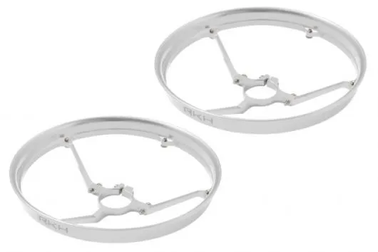 Rakonheli 7mm Motor Rahmen Propellerschützer in silber für Blade Inductrix