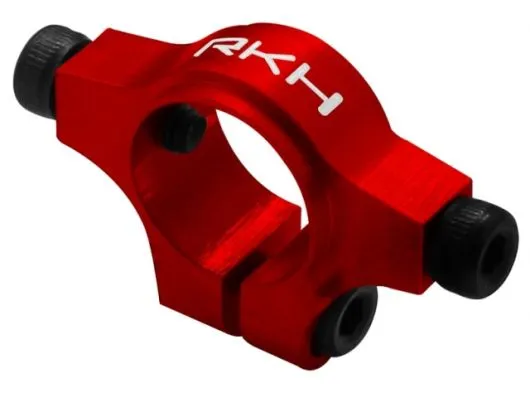 Rakonheli Heckstrebenhalter Aluminium in rot für Blade 250CFX