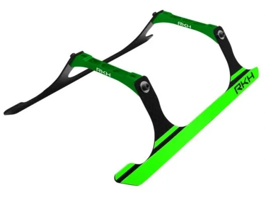 Rakonheli Landegestell Carbon in grün für Blade 250CFX