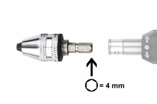Schnellspannfutter für 4mm Sechskant Bit