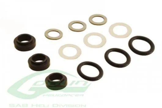 SAB Goblin Dämpfungsringe Set 3Stück extra hart für 630, 700, KSE, 770