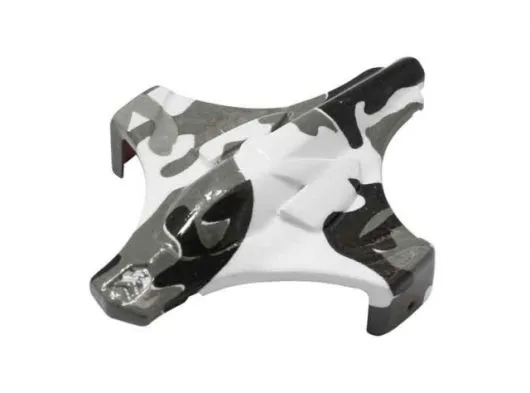 Rakonheli Haube in weißer camouflage Optik für Blade Inductrix