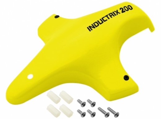 Rakonheli Tuning Haube aus Fiberglas in gelb für Blade Inductrix 200