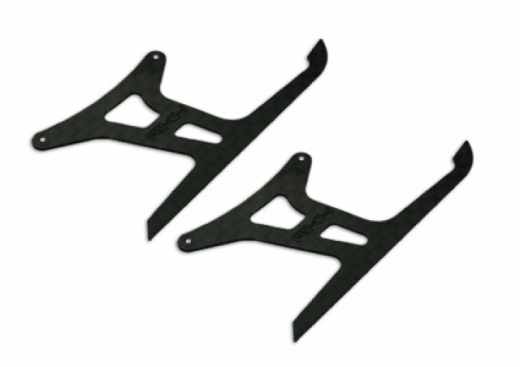 Rakonheli Landegestellseitenteile aus Carbon für Blade Nano CPX, Nano CPS, Nano S2 und Nano S3