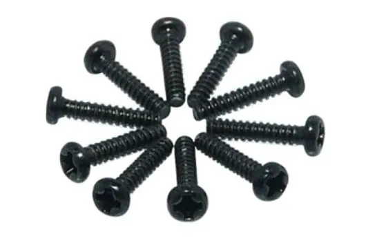 Rundkopf (Pan-Head) Schrauben selbstschneidend M1,6x8mm 10Stück