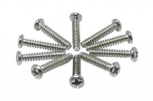 Rundkopf (Pan-Head) Schrauben selbstschneidend M1,4x8mm 10Stück