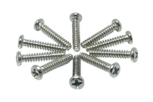 Rundkopf (Pan-Head) Schrauben selbstschneidend M1,4x8mm 10Stück