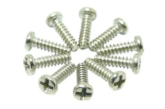 Rundkopf (Pan-Head) Schrauben selbstschneidend M1,4x6mm 10Stück