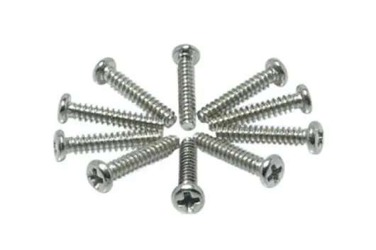 Rundkopf (Pan-Head) Schrauben selbstschneidend M1,2x8mm 10Stück