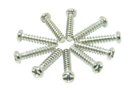 Rundkopf (Pan-Head) Schrauben selbstschneidend M1,2x6mm 10Stück