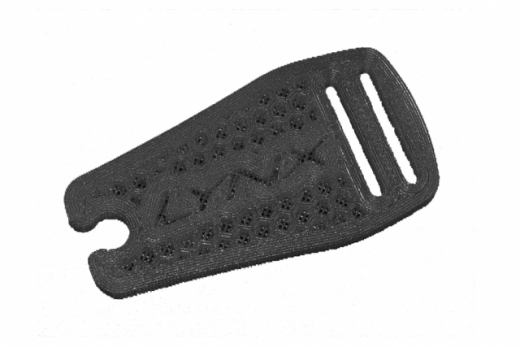 Lynx Rotorblattauflage Ninja Flex in schwarz für Blade 180CFX 
