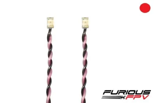 Furious FPV Micro LED 2Stück in rot für Blade Inductrix und Inductrix FPV