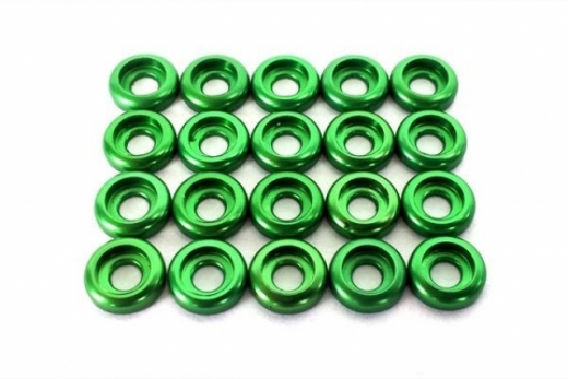 OXY Ersatzteil Unterlegscheiben M2 in grün für OXY3 Green Lantern Edition