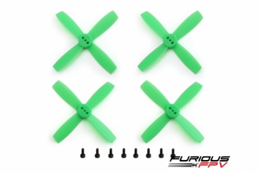 Furious FPV High Performance Propeller 1935-4 in grün 4Stück je 2xCW und 2xCCW