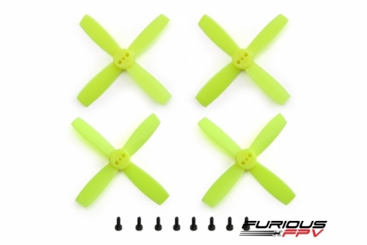 Furious FPV High Performance Propeller 2035-4 in gelb 4Stück je 2xCW und 2xCCW