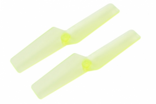 Rakonheli Heckrotorblätter in transparentem gelb für den Blade Nano CP X / Nano CP S / Nano S2 / Nano S3 / mCP S / mCP X / msR S