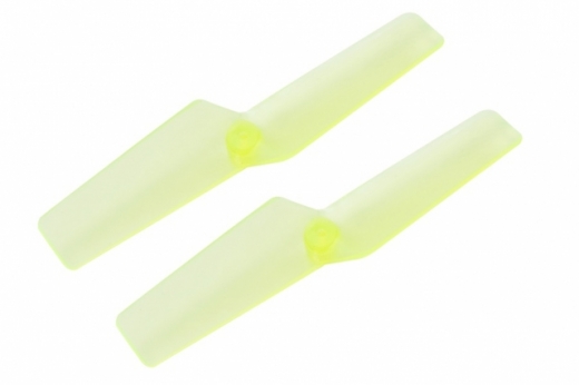Rakonheli Heckrotorblätter in transparentem gelb für Blade Nano CPX, Nano CPS, Nano S2, Nano S3, mCPS, mCPX und msRS