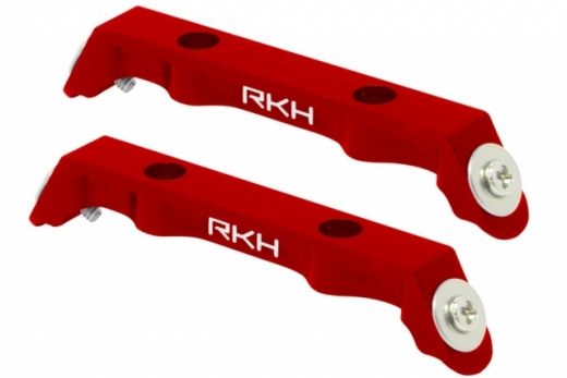 Rakonheli Ersatzlandegestellhalterung aus CNC Aluminium rot für den Blade 120S und 120 S2