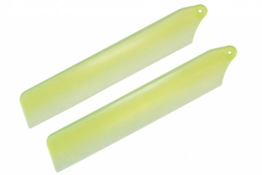Rakonheli Hauptrotorblätter transparent gelb 89mm für Blade Nano CPX, Nano CPS, Nano S2 und Nano S3