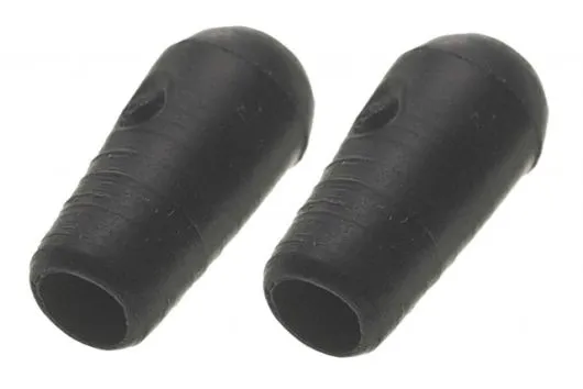 Antennenrohr Abdeckkappe in schwarz